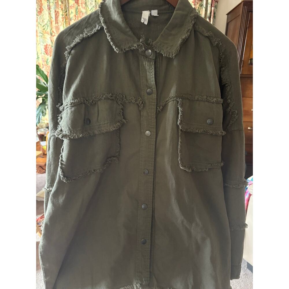 Elan Oversized Jacket All You Need Is Love Jacket XL